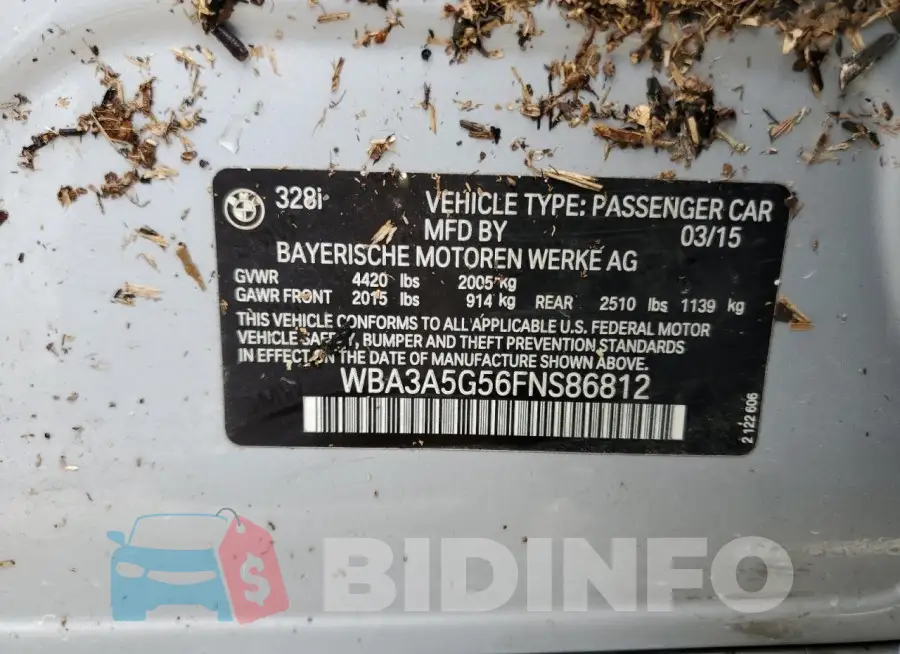 WBA3A5G56FNS86812 Photo# 12