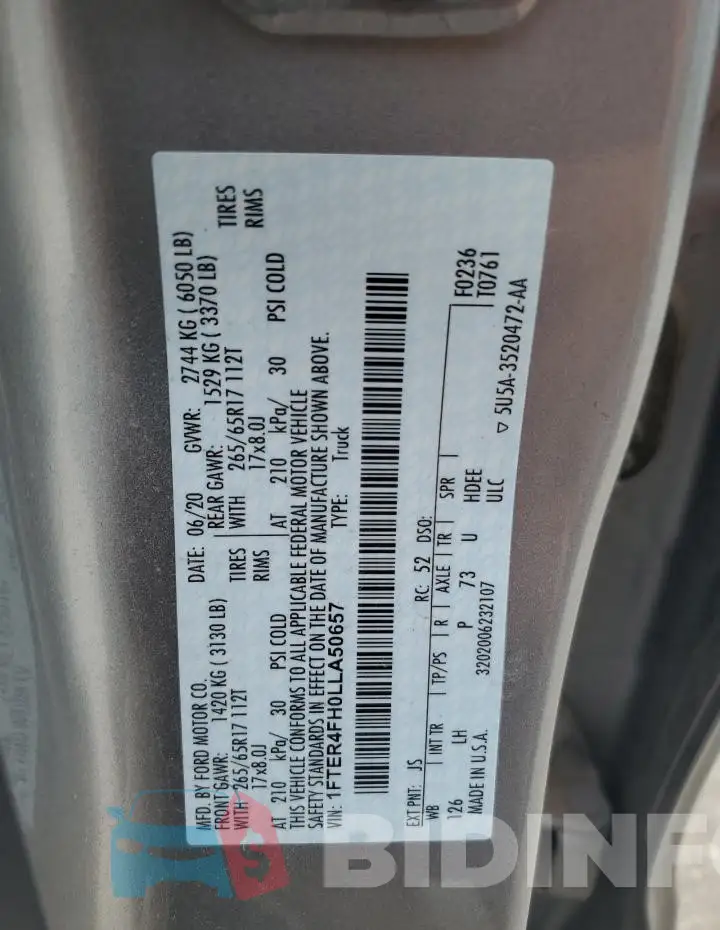 1FTER4FH0LLA50657 Photo# 12