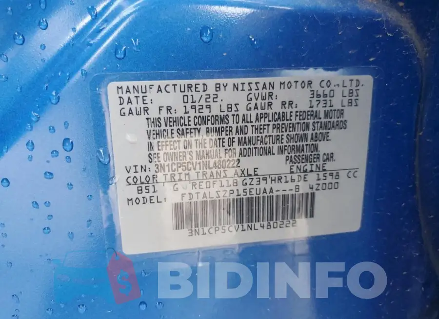 3N1CP5CV1NL480222 Photo# 12