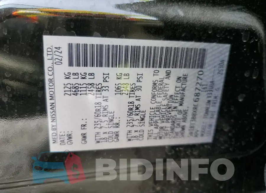 5N1BT3BBXRC687270 Photo# 13