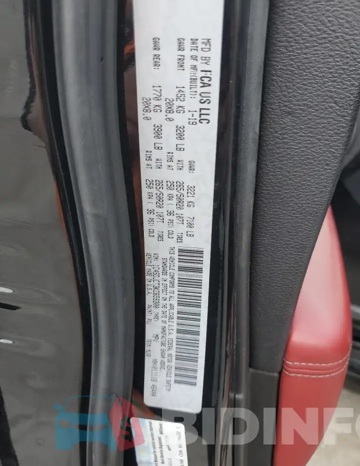 1C4SDJCT3KC659300 Photo# 13