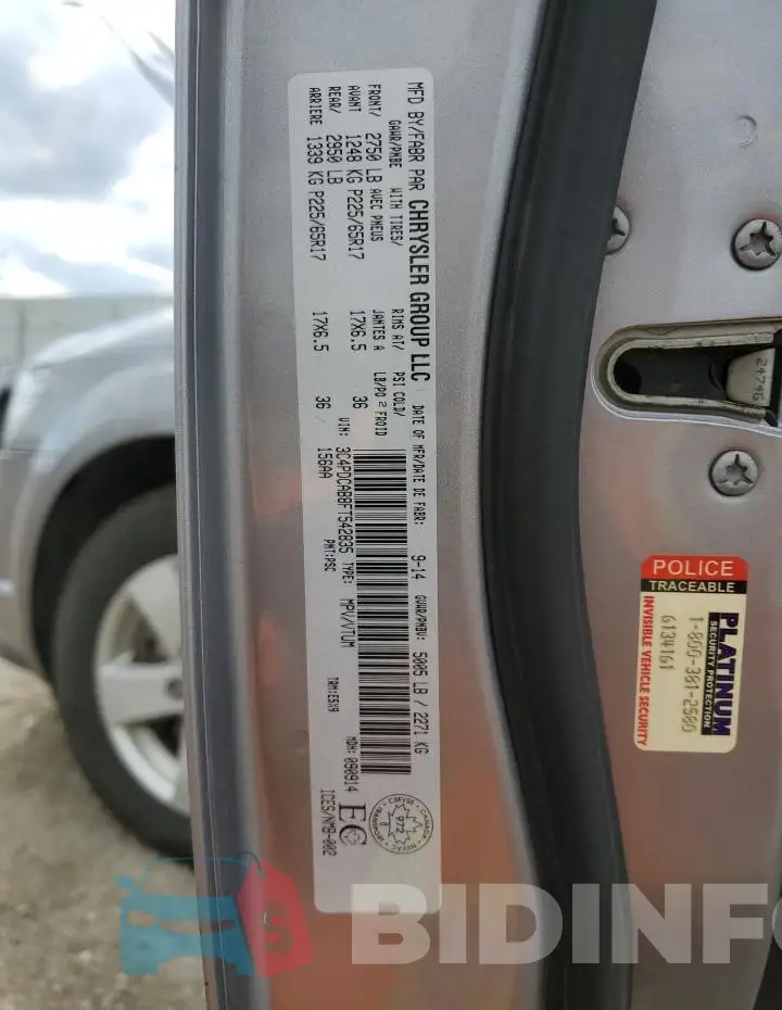 3C4PDCAB8FT542835 Photo# 13