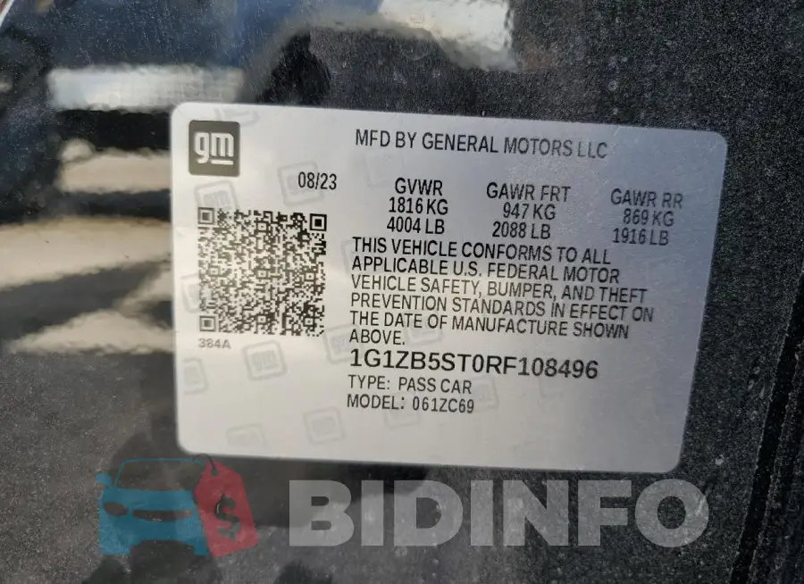 1G1ZB5ST0RF108496 Photo# 13