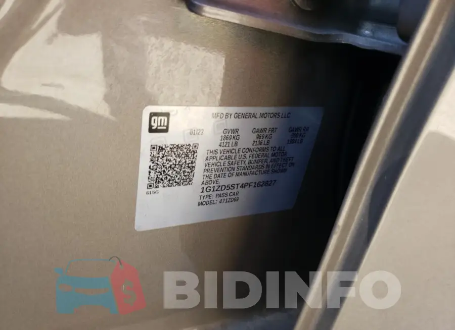 1G1ZD5ST4PF162827 Photo# 12