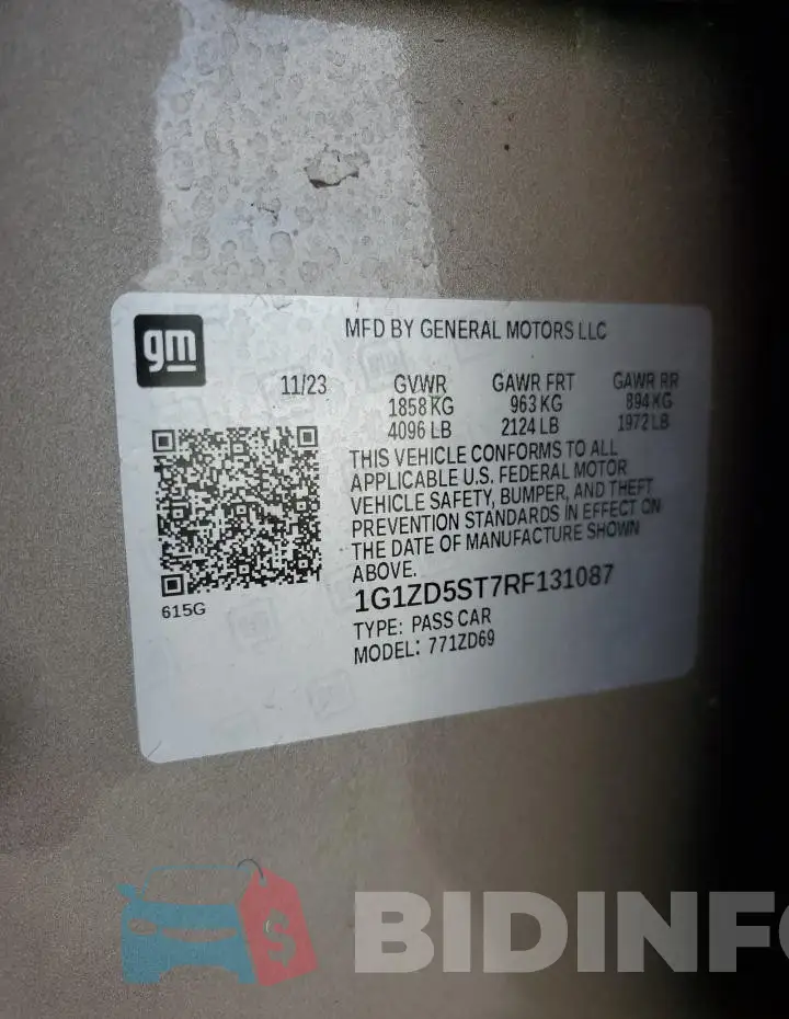 1G1ZD5ST7RF131087 Photo# 13