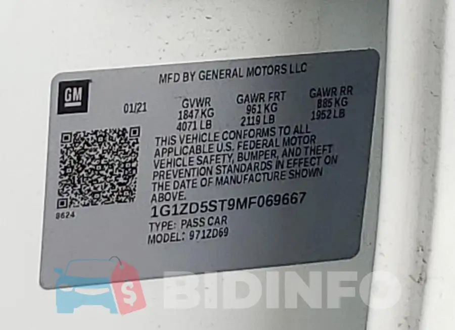 1G1ZD5ST9MF069667 Photo# 13