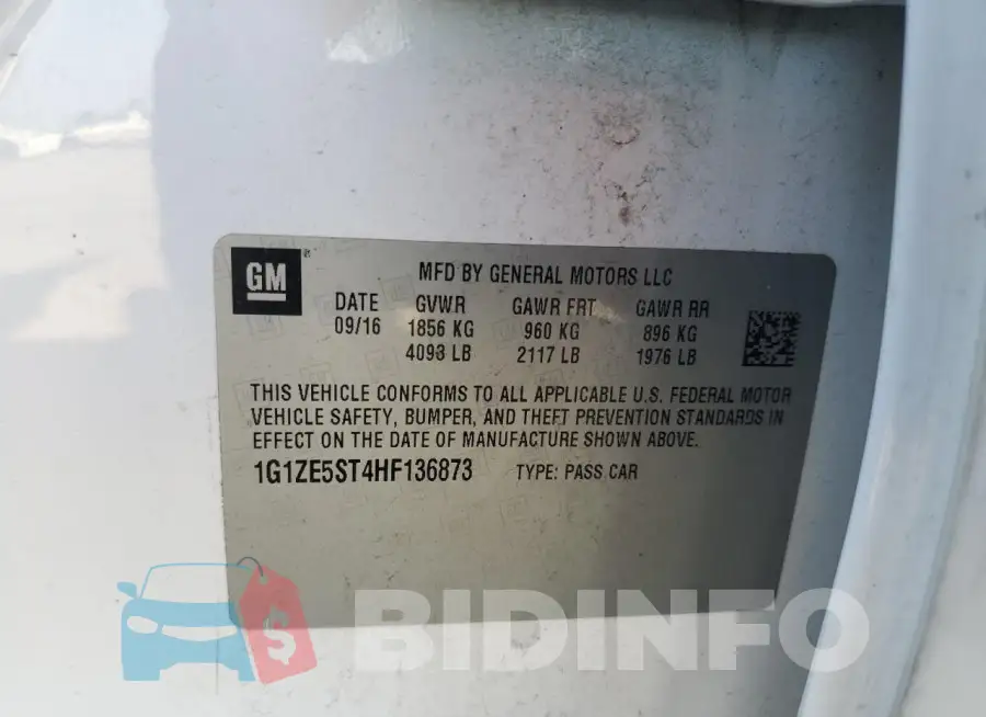 1G1ZE5ST4HF136873 Photo# 12