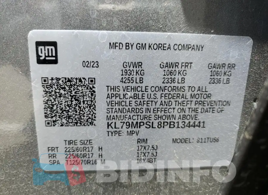 KL79MPSL8PB134441 Photo# 13