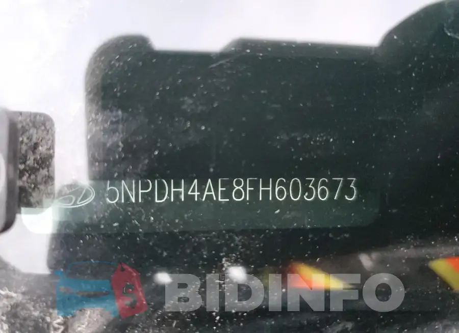 5NPDH4AE8FH603673 Photo# 12