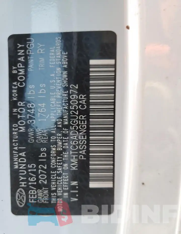 KMHTC6AD5GU250972 Photo# 12