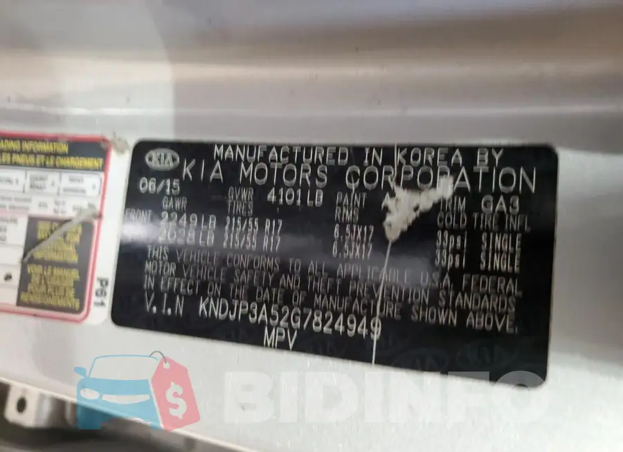 KNDJP3A52G7824949 Photo# 12