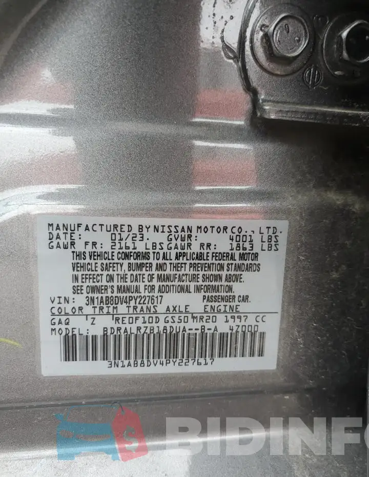 3N1AB8DV4PY227617 Photo# 12