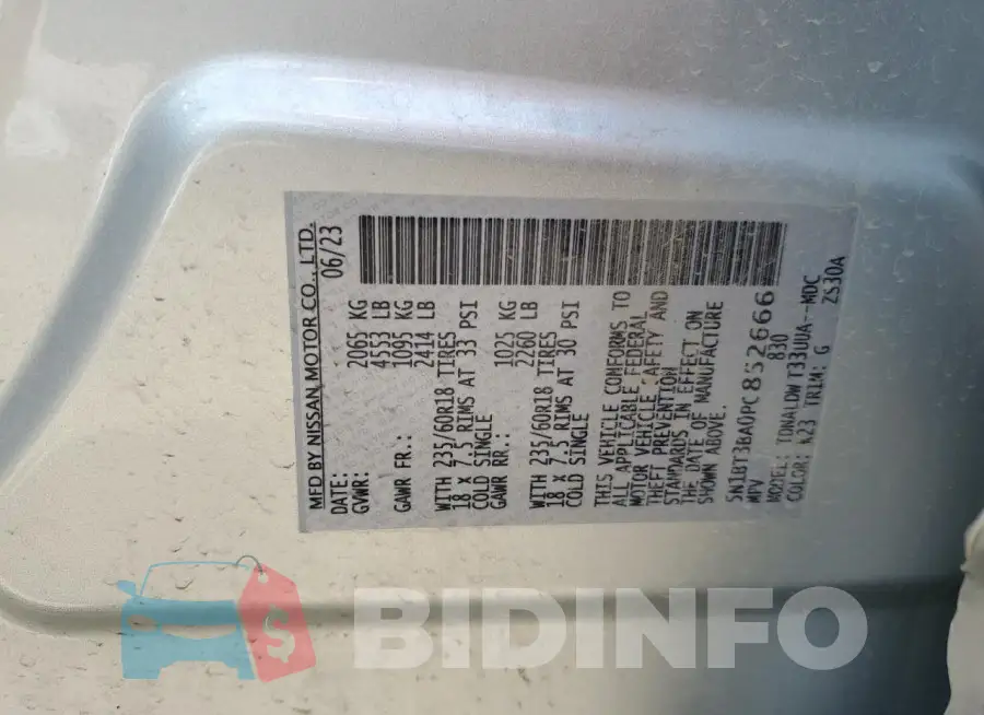 5N1BT3BA0PC852666 Photo# 13