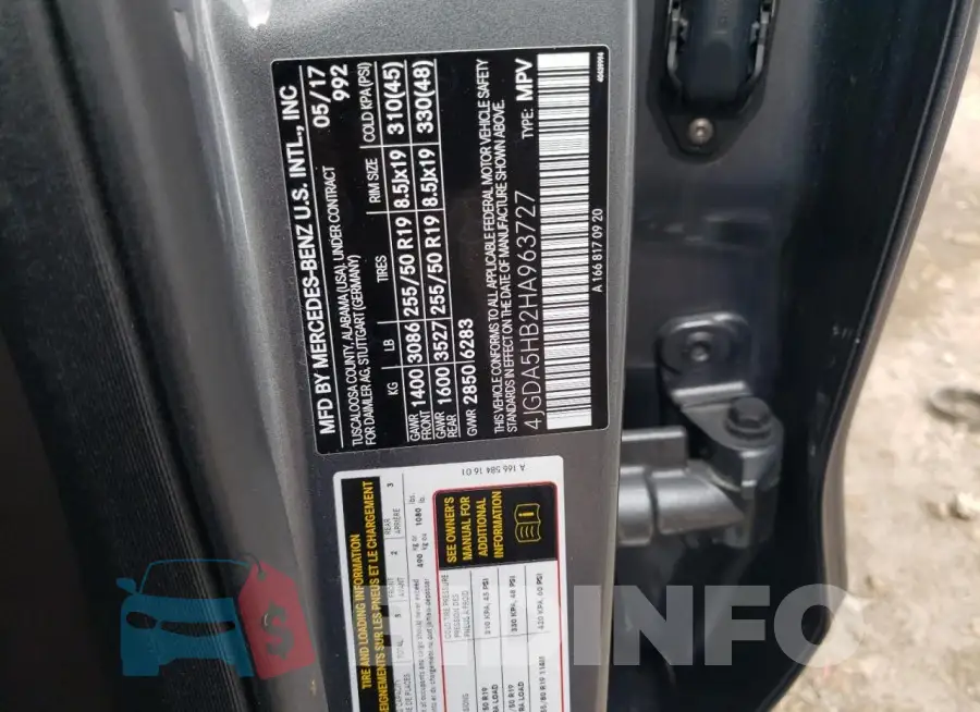 4JGDA5HB2HA963727 Photo# 13