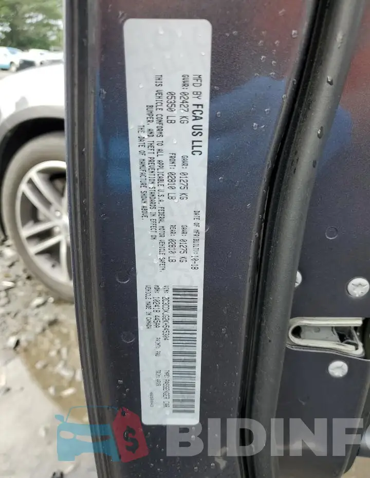 2C3CDXJG2KH545304 Photo# 12