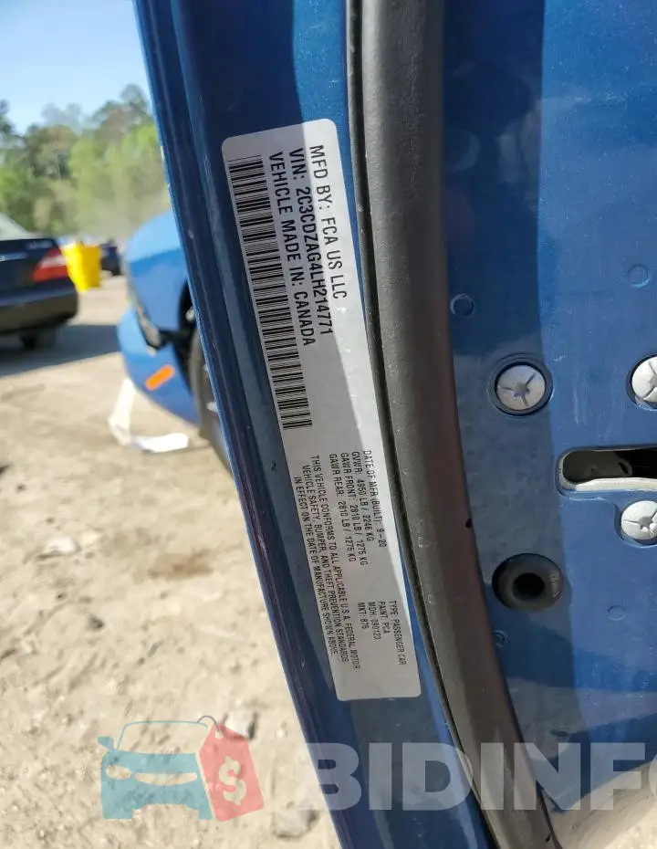 2C3CDZAG4LH214771 Photo# 13