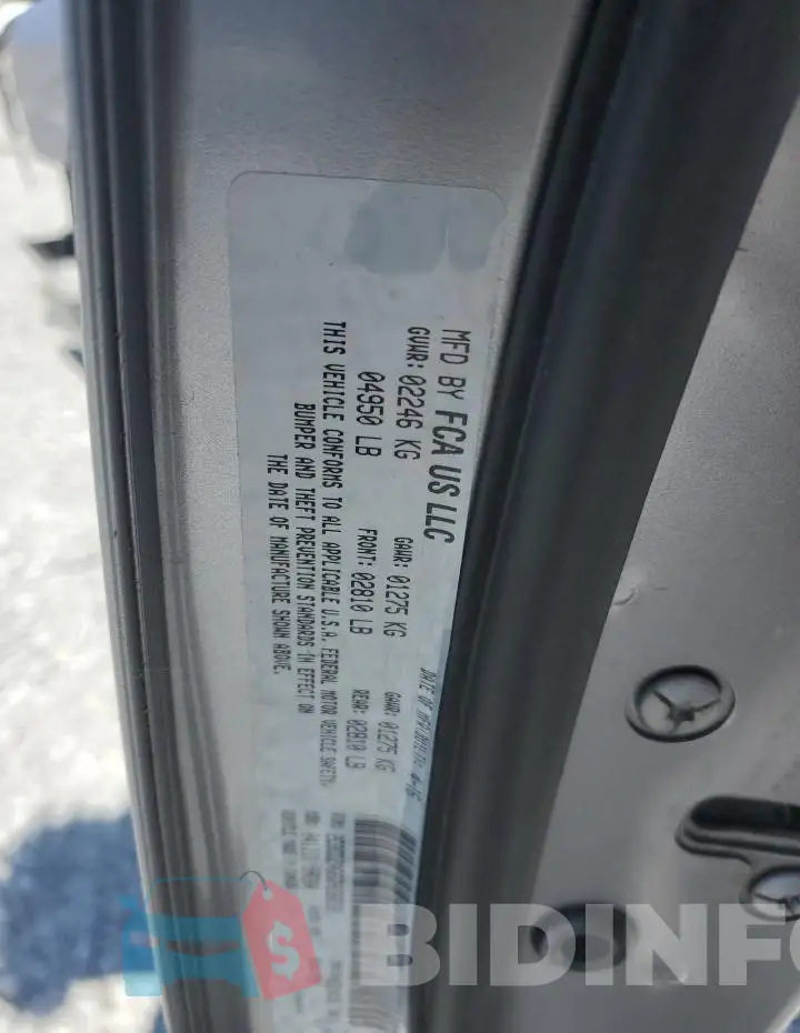 2C3CDZAG6GH236518 Photo# 12