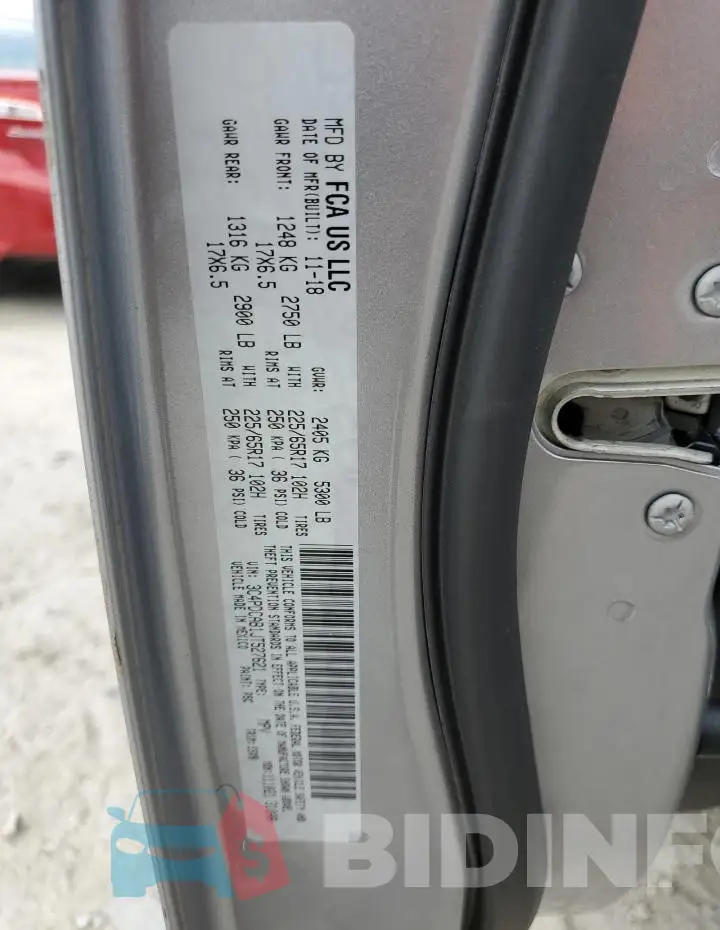 3C4PDCAB1JT527621 Photo# 13