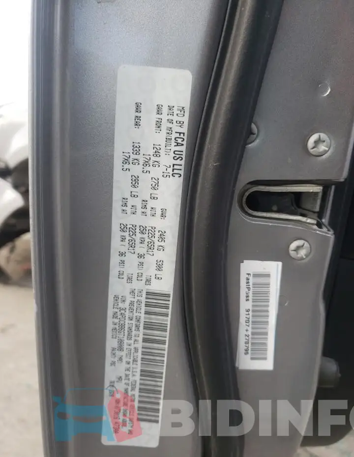3C4PDCBB6GT108008 Photo# 13