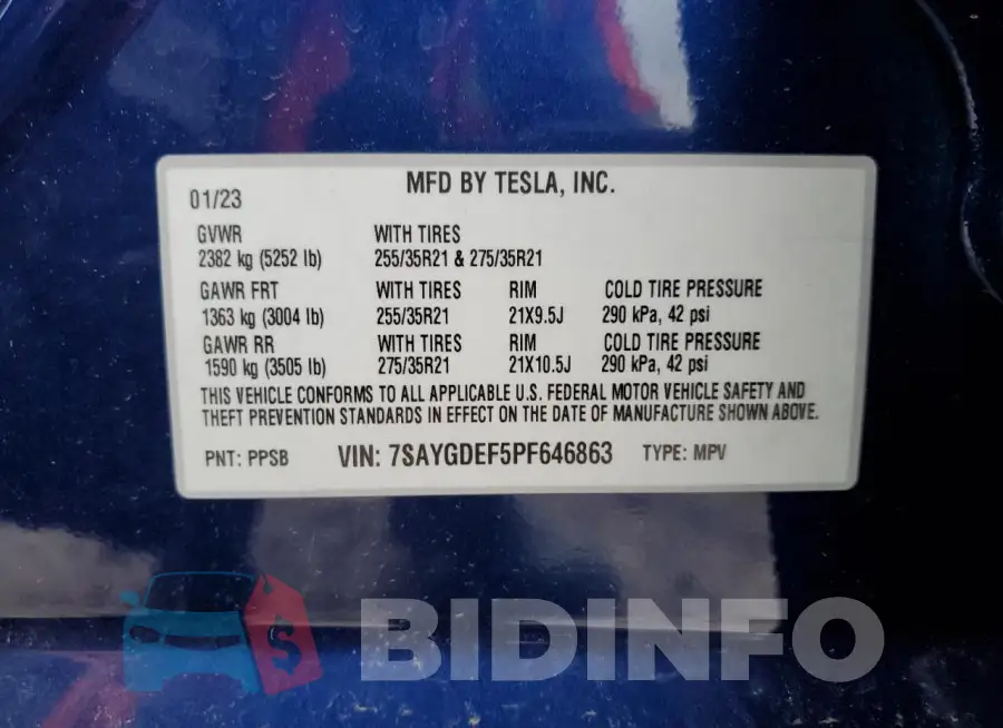 7SAYGDEF5PF646863 Photo# 14