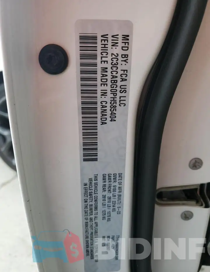 2C3CCABG0PH585404 Photo# 12