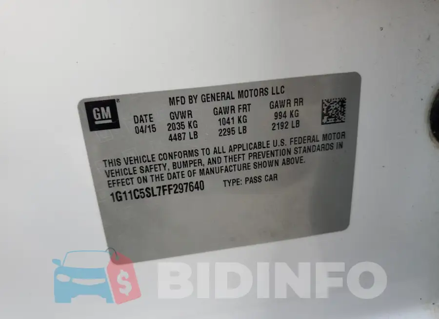 1G11C5SL7FF297640 Photo# 13
