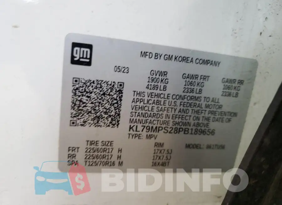 KL79MPS28PB189656 Photo# 12