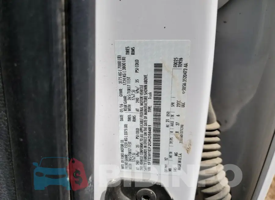 1FTEW1EF2GKD58481 Photo# 12