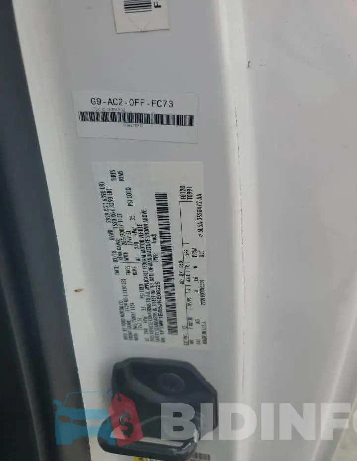 1FTMF1EB5JKE08225 Photo# 12