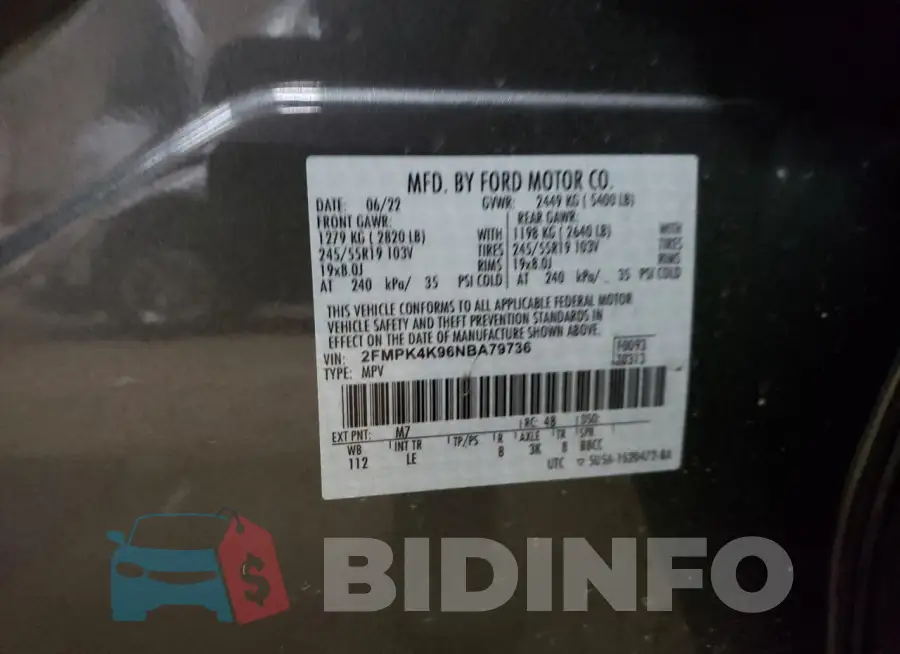 2FMPK4K96NBA79736 Photo# 13
