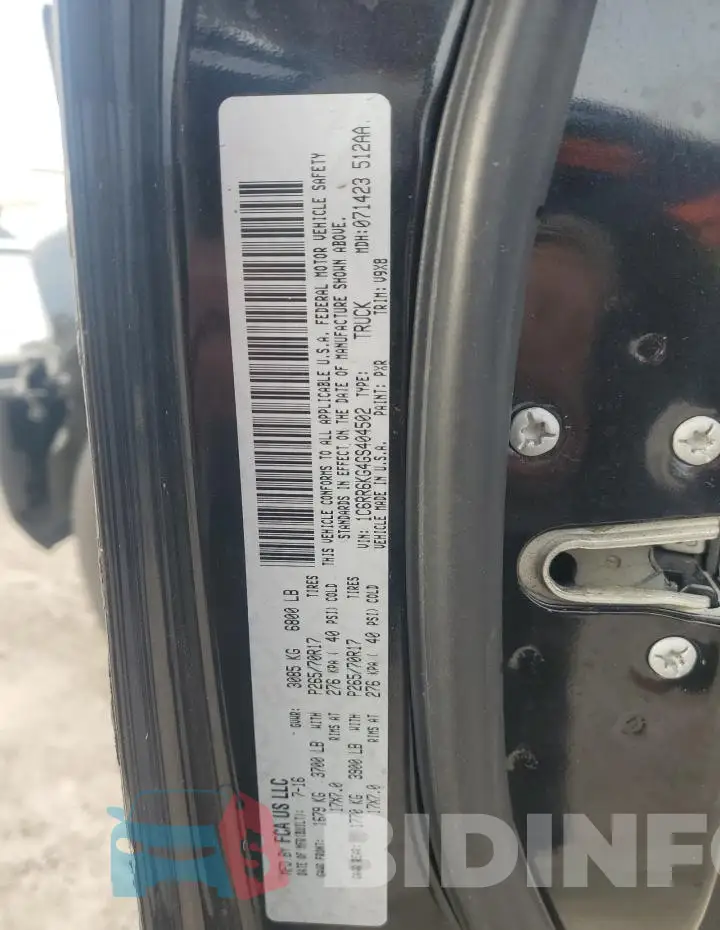 1C6RR6KG4GS404502 Photo# 13