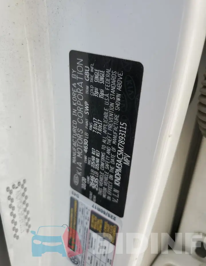 KNDPM3AC5M7893115 Photo# 13