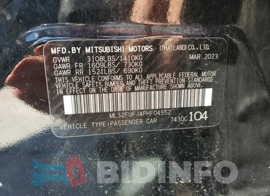 ML32FUFJ4PHF04552 Photo# 12