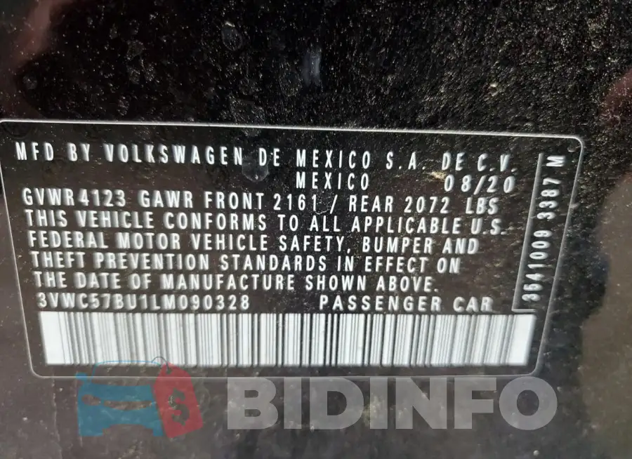 3VWC57BU1LM090328 Photo# 12