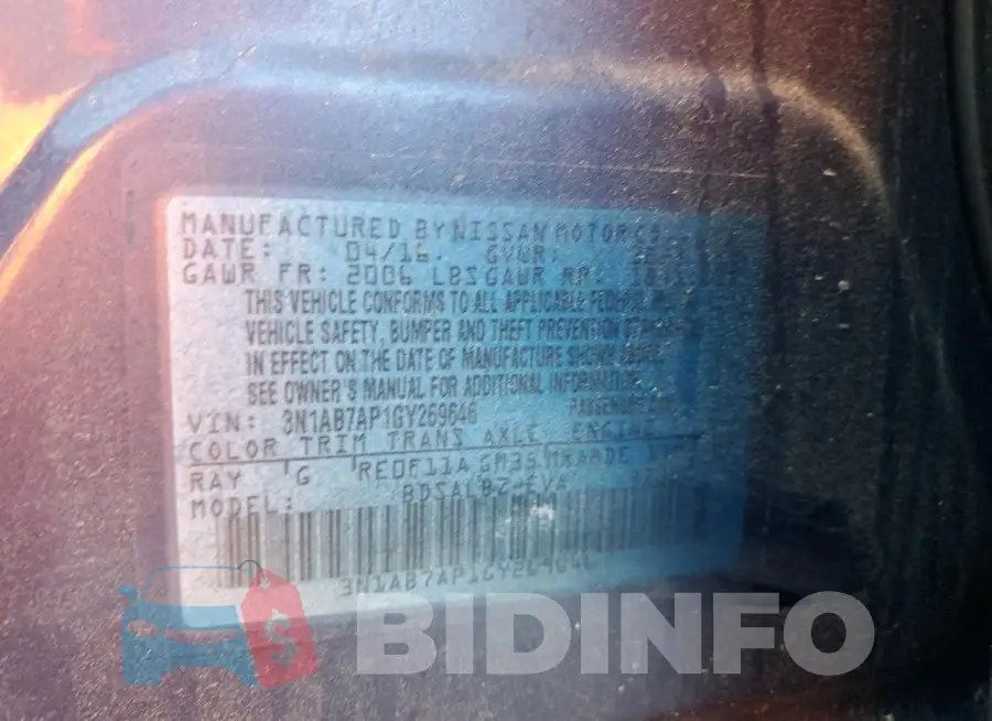 3N1AB7AP1GY269646 Photo# 12