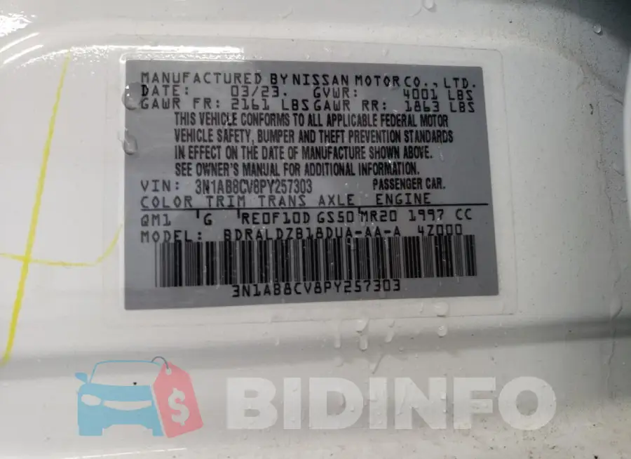 3N1AB8CV8PY257303 Photo# 12