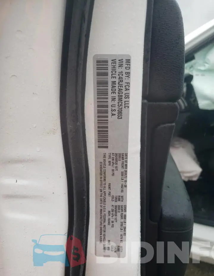 1C4RJEAG8MC570653 Photo# 13