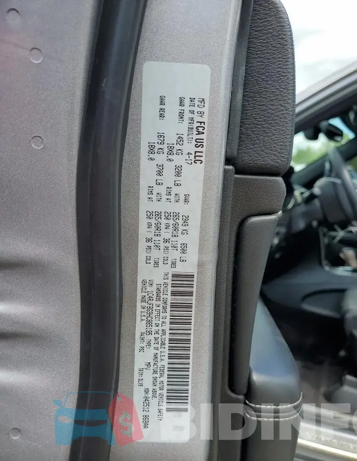 1C4RJFBG9HC885195 Photo# 14