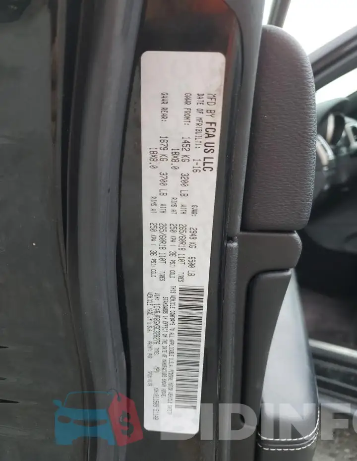 1C4RJFBGXGC328276 Photo# 13
