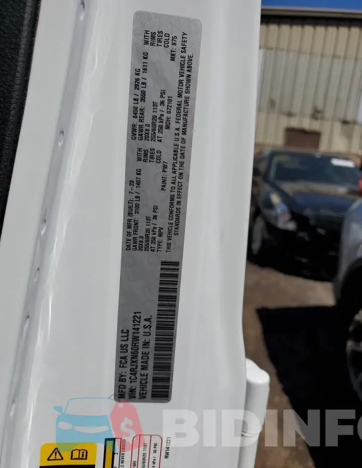 1C4RJXN60RW141221 Photo# 12