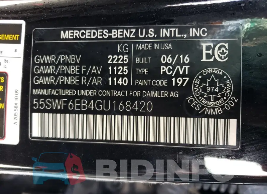 55SWF6EB4GU168420 Photo# 12