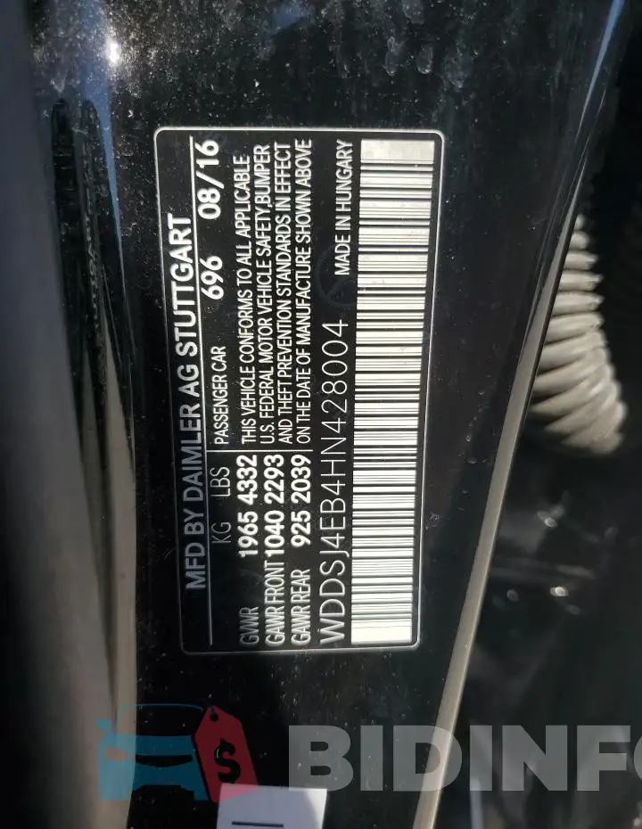 WDDSJ4EB4HN428004 Photo# 12