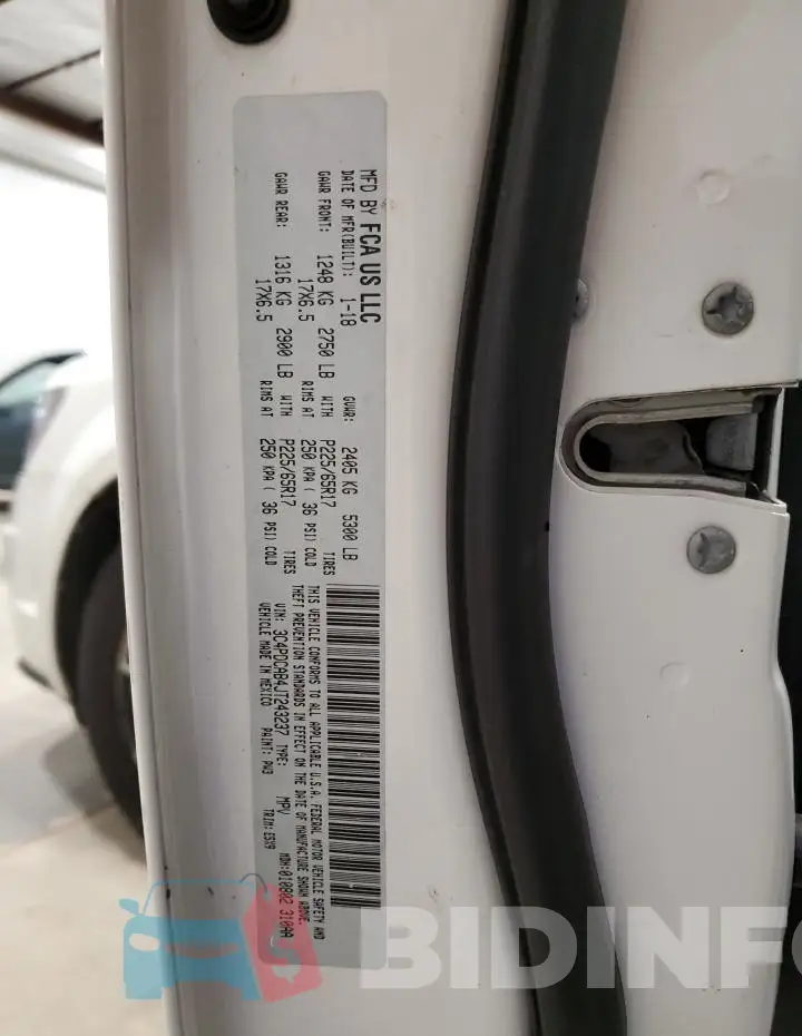 3C4PDCAB4JT243237 Photo# 13