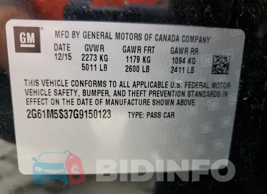 2G61M5S37G9150123 Photo# 12