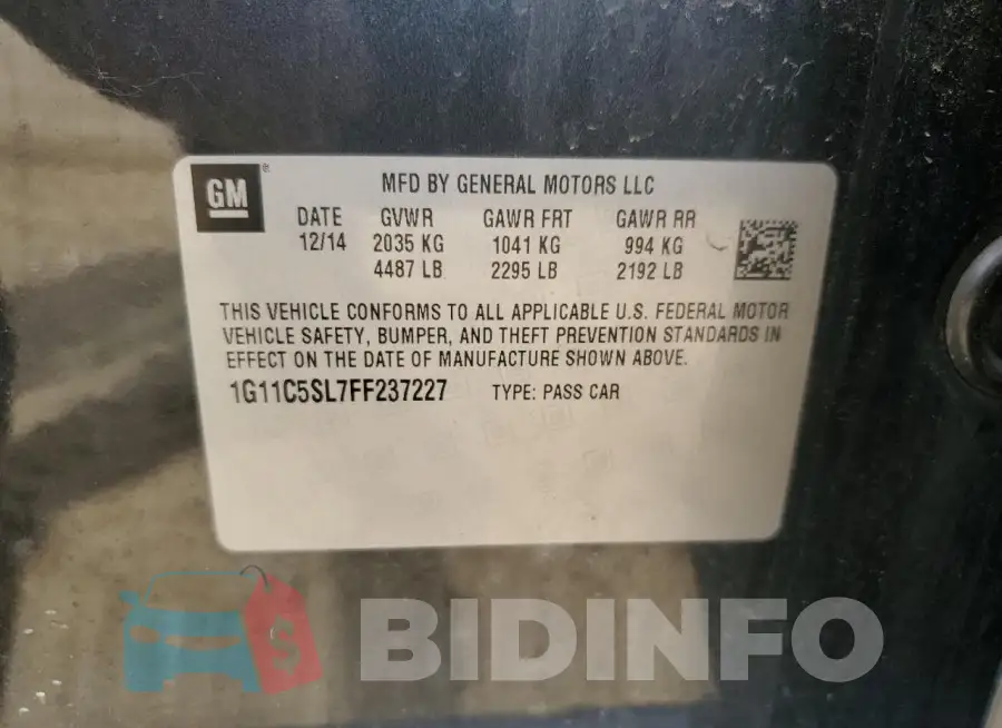 1G11C5SL7FF237227 Photo# 12