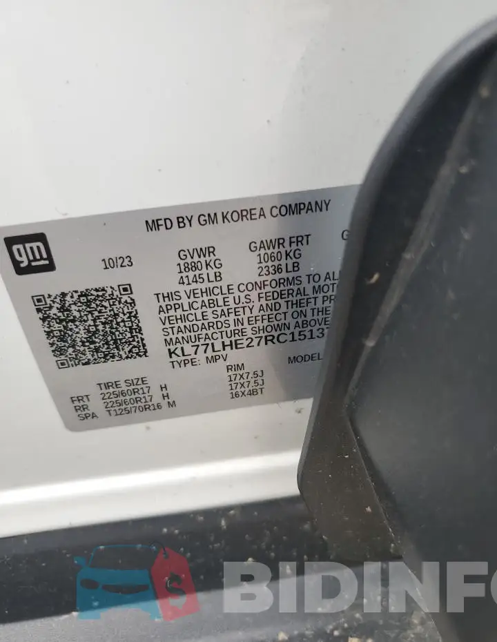 KL77LHE27RC151375 Photo# 13