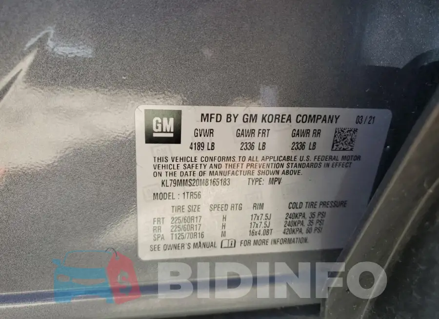 KL79MMS20MB165183 Photo# 13
