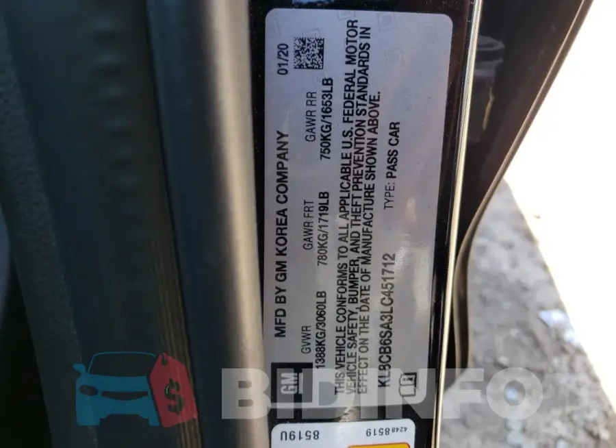 KL8CB6SA3LC451712 Photo# 12