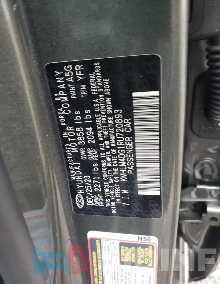 KMHLM4DG1RU720893 Photo# 12