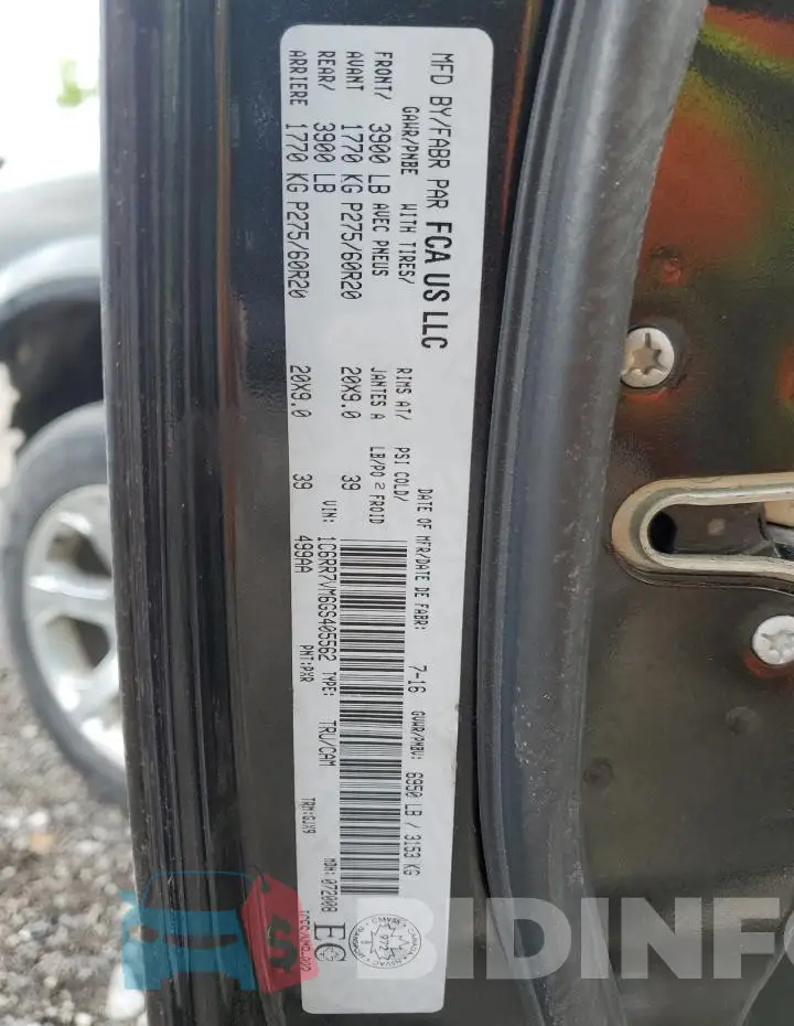 1C6RR7VM6GS405562 Photo# 13